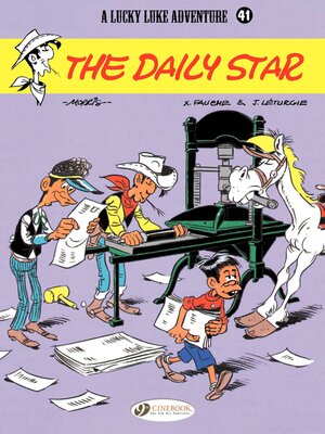 cover image of Lucky Luke--Volume 41--The Daily Star